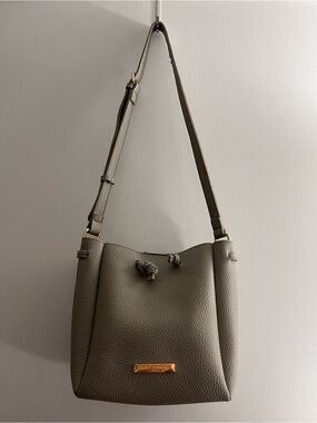 Katie Loxton Gray Bucket Shoulder Bag
